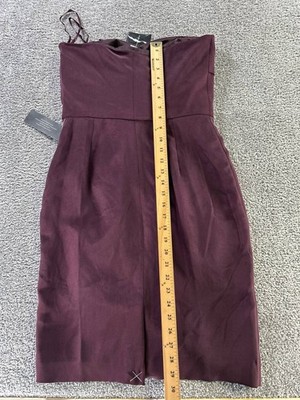 Ann Taylor Dress Womens 4 Burgundy Blouson New | eBay Ann Taylor Dress Womens 4 Burgundy Blouson New | eBay
