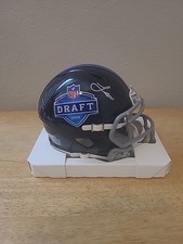 Laiatu Latu Signed NFL Draft Mini Helmet