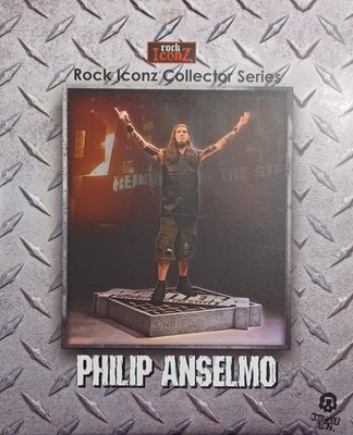 PANTERA Philip Anselmo - ROCK ICONZ (Knucklebonz) 22 cm