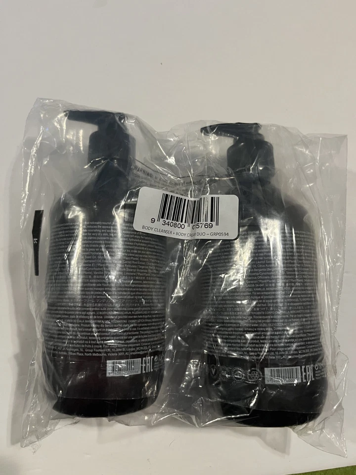 NEW GROWN ALCHEMIST - Body Cleanser Gel & Body Cream Bundle - 500 ml each JUMBO - Image 2 of 2