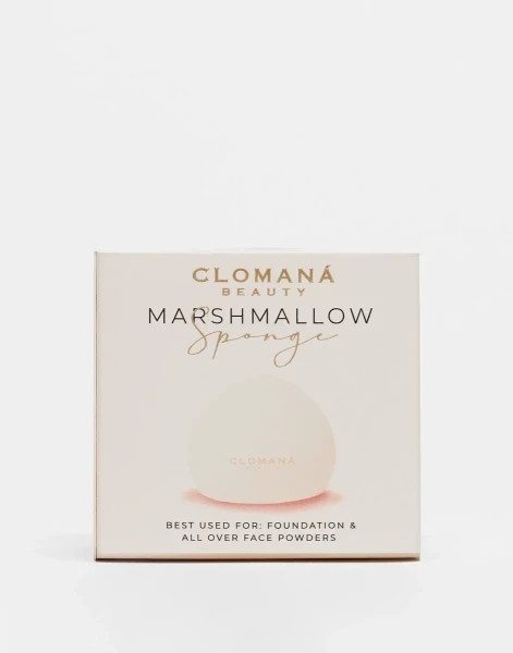 Clomaná Beauty Women's Pale Pink Marshmallow Sponge Shape 2 In - Image 2