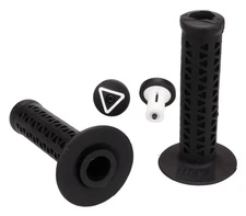 AME BMX single ply Unitron 702 Grip Saver PLUS bicycle grips - BLACK