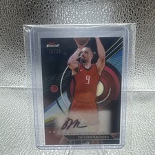 2023-24 Topps Finest - Finest Autographs Dillon Brooks #FA-DBR Blck Refractor/25
