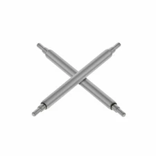 2 SPRING BAR PIN FOR ROLEX WATCH BAND STRAP MEN OLD DATE WATCH-20MM S/STEEL