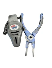 Deep South Camo Blue Pliers w/Cutter & Sheath