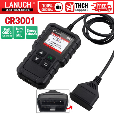 LAUNCH Creader CR3001 PRO+ KFZ OBD2 Diagnosegerät Auto Scanner für alle OBDII