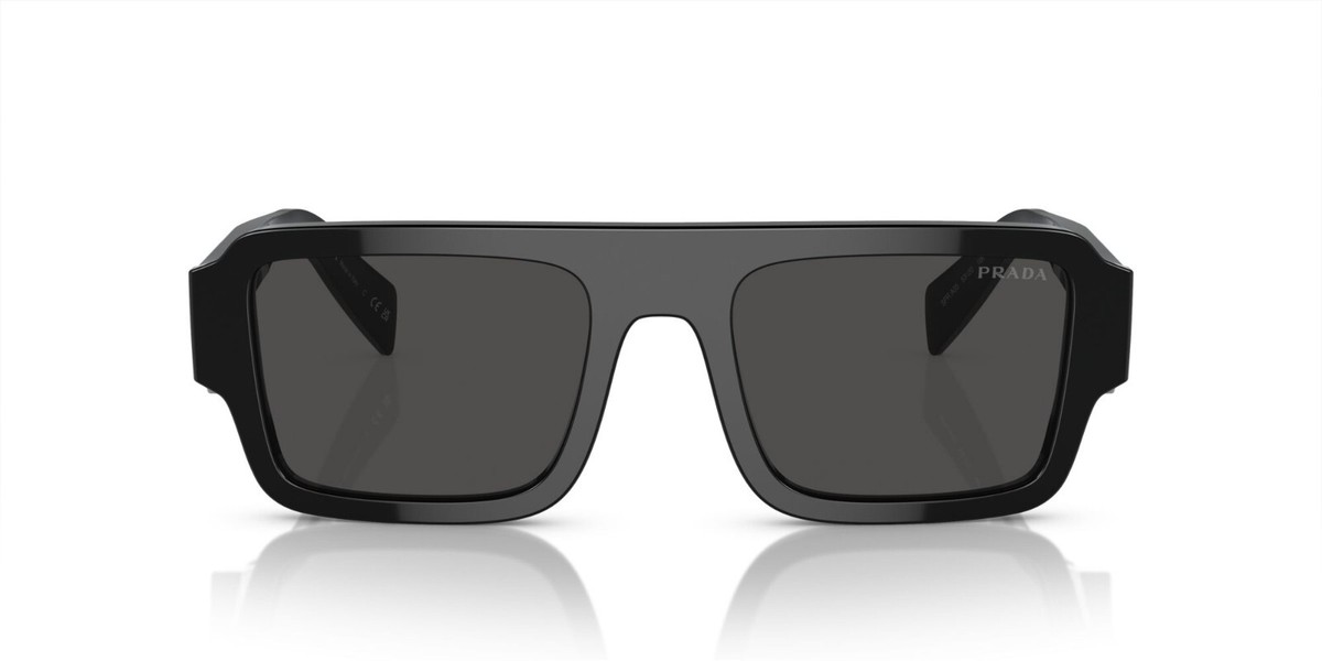 Prada PR A05S Black/Dark Grey (16K-08Z) Sunglasses | eBay