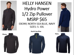 helly hansen zip pullover