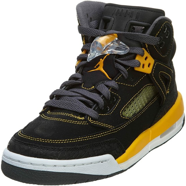 jordan spizike yellow and black