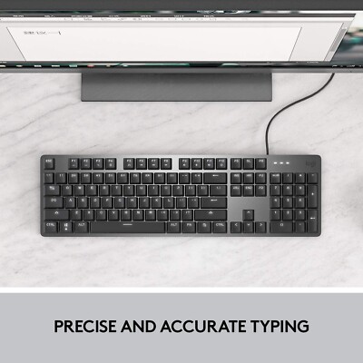 Logitech K845 Mechanical Iluminated Keyboard corded aluminum