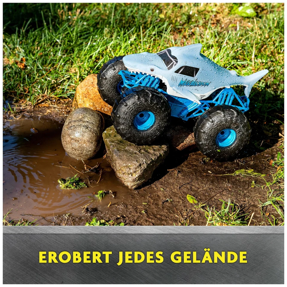 Megalodon Storm RC Truck Amphibienfahrzeug in Hai-Optik für Land und Wasser M... - Bild 4 von 4
