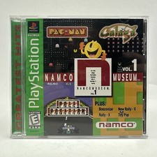 Namco Museum Vol. 1 Sony PlayStation 1, 1995 PS1 Complete W Manual CIB Tested