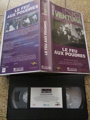 Das Pulverfeuer von Henri Decoin mit Lino Ventura, VHS, Polizist