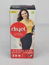 ~NEW~ Dryel At-Home Dry Cleaner Refill Kit  & Booster Spray 6 Loads 30 Garments