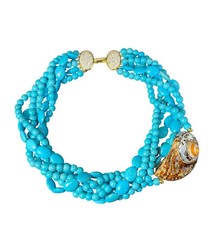 Collana Turchese e Conchiglia - Handmade