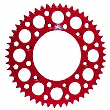 Renthal Rear Sprocket 47 T RED - HONDA CRF250  CRF450  2002 - 2023  MOTOCROSS