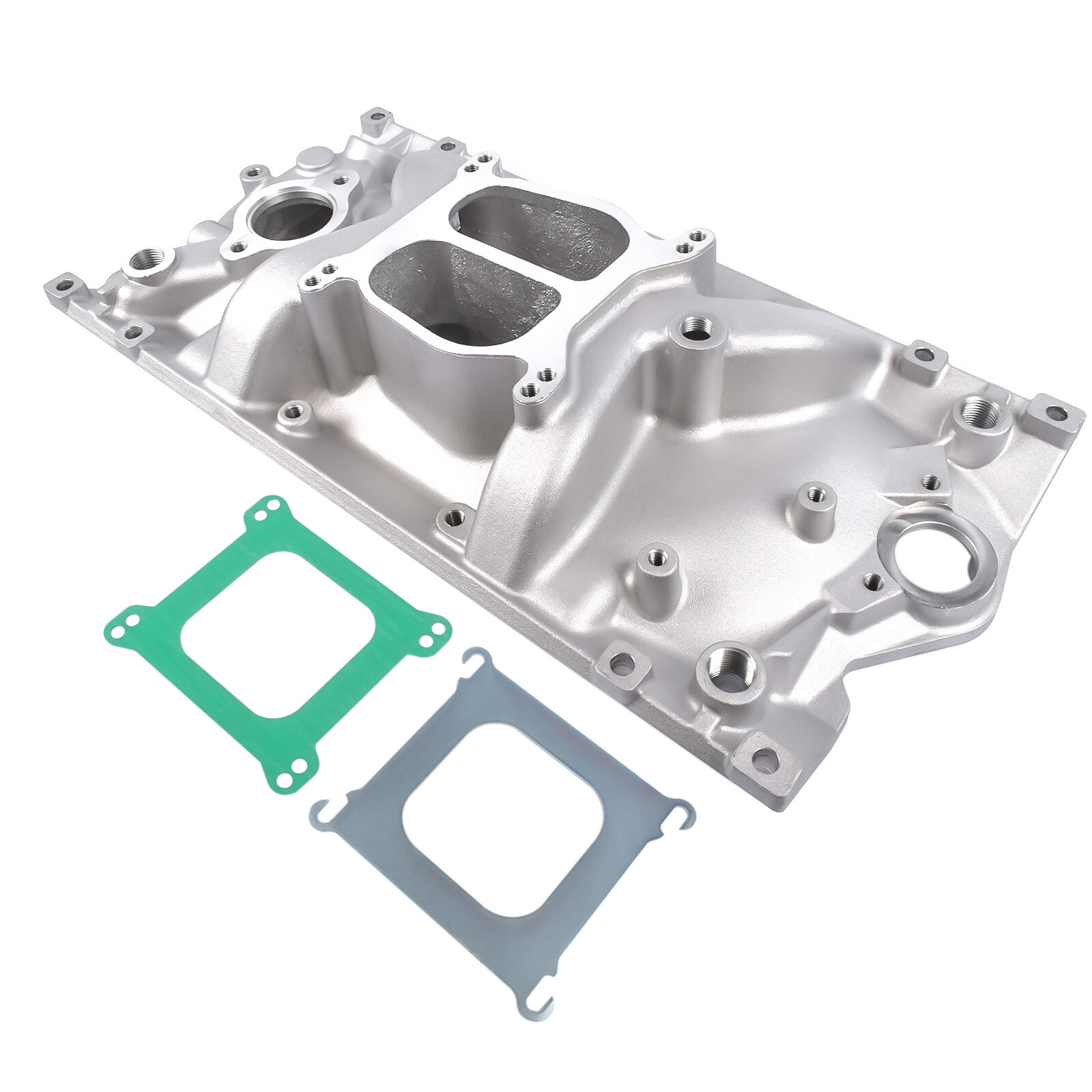 Dual Plane Intake Manifold For 9623 V8 5.0L/305 Chevy Small Block