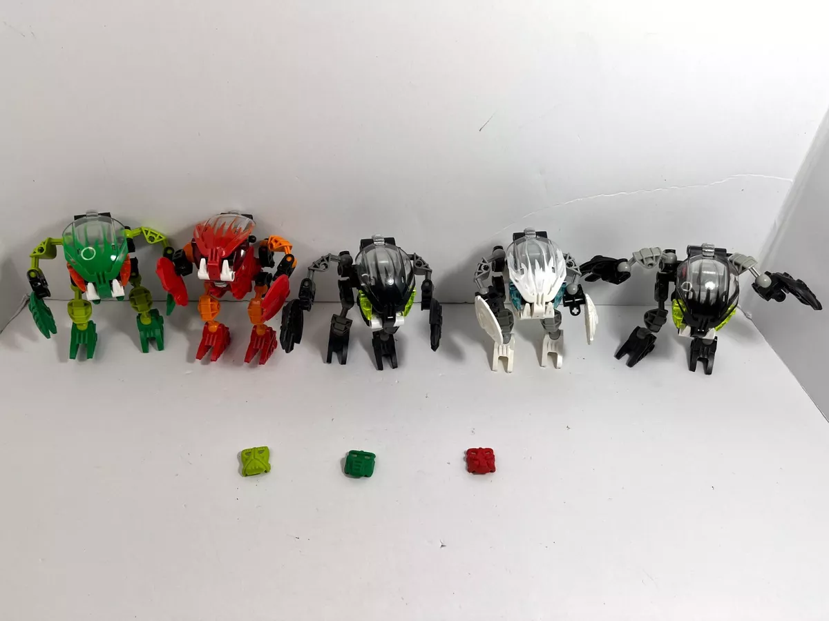 LEGO Bionicle Bohrok LOT two Nuhvok 8561 Tahnok 8563 8564