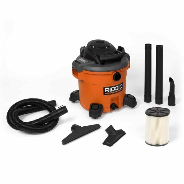 Ridgid WD1270 12 Gallon Wet/Dry Vacuum Cleaner Orange for sale online