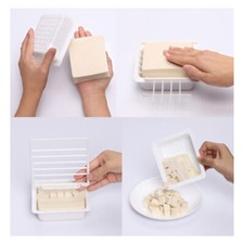 Tofu Speedy cutter pieces Slicer Shredder moulds soft cheese butter cube Salad