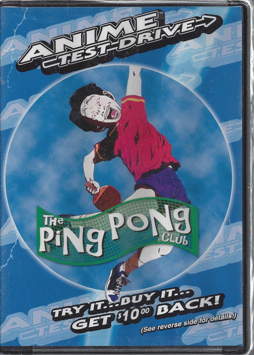 Ping Pong Club DVD New Sealed Anime Test Drive 795243622224| eBay