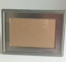 Fetco Silver Friends Photo Frame Holds 5x7