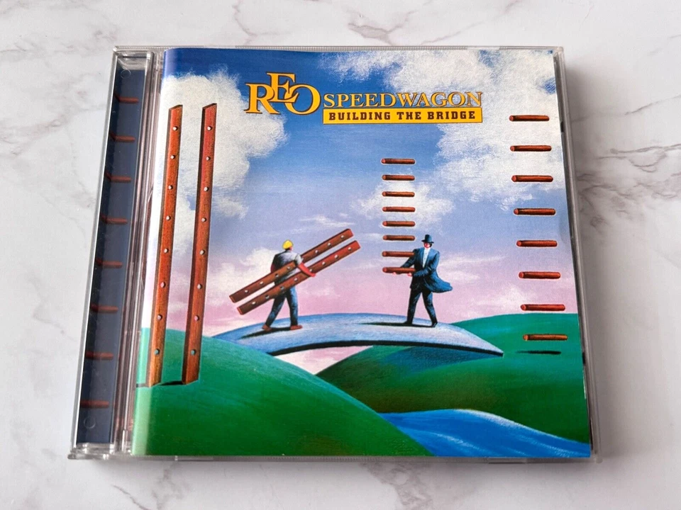 REO Speedwagon Building The Bridge CD ORIGINAL PRESS 1996 Castlle 119-2 RARE OOP - Image 3 of 4