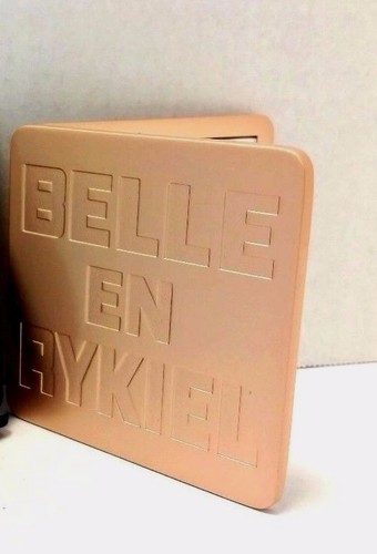 Beautiful Designer SONIA RYKIEL BELLE EN RYKIEL Compact Mirror Rose Gold Color