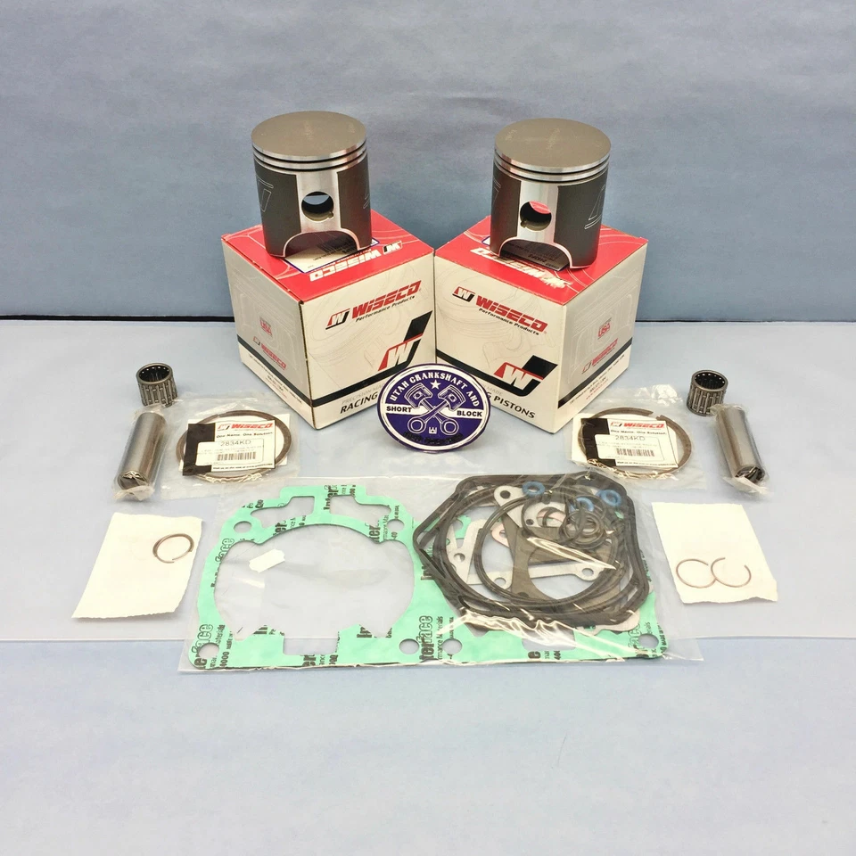 72mm STD Wiseco Dual Ring Pistons Gaskets 2005-2008 Ski-Doo 600 HO SDI MXZ GSX - Image 2 of 4
