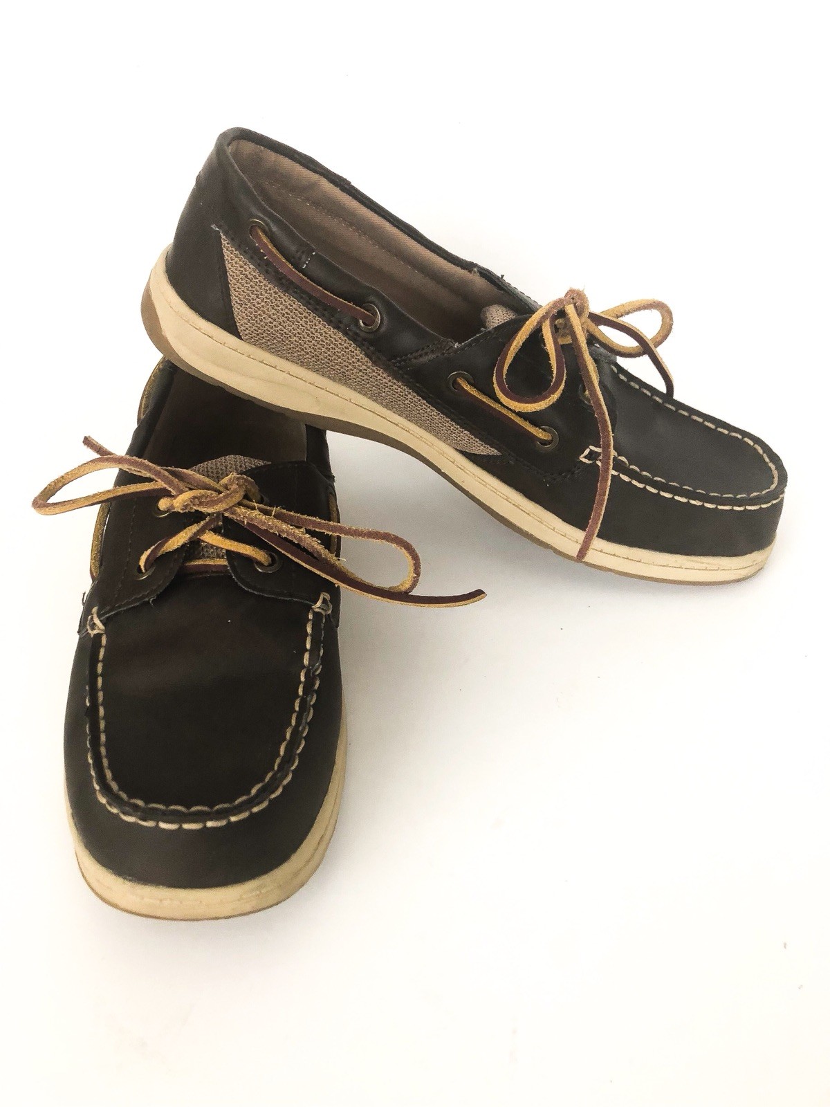 Womens Croft and Barrow Boat Shoes-Size 