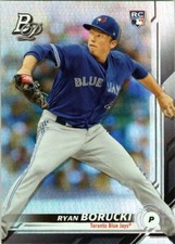 2019 Bowman Platinum #17 Ryan Borucki RC Toronto Blue Jays