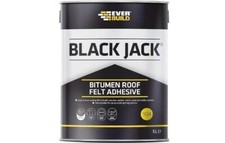 Everbuild 904 Blackjack Bitumen Roof Felt Adhesive Seals Bonds Metal Concrete