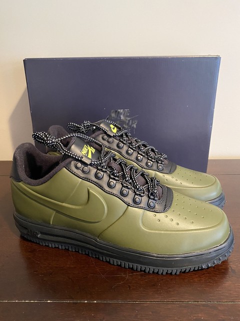 Nike Olive Air Force 1 LF1 Duckboot Low Waterproof Size M 11 W 12.5 AA1125-301 | eBay