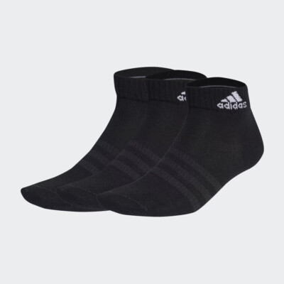 ADIDAS Socken / 3 Paar / Light Ank 3PP / Sportsocken / Schwarz / DZ9436