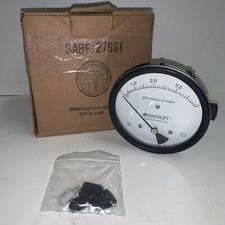 Ashcroft Differential Pressure Gauge 45-1134-ED-RQM-4IW-CYLM