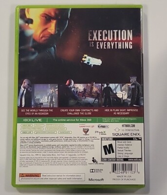 Hitman Absolution - XBOX 360 - PAL - Complet Avec Boîte Et Livret - Bon état