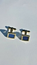 Manschettenkn&ouml;pfe, Lapis Lazuli, 585 Gelbgold, TOP !