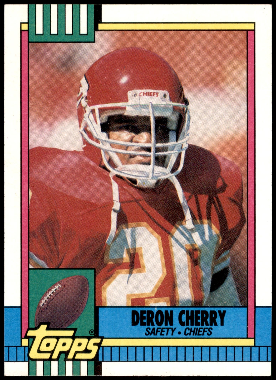 Deron Cherry #261a 1990 Topps