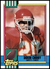 Deron Cherry #261a 1990 Topps