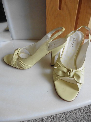 lemon coloured sandals