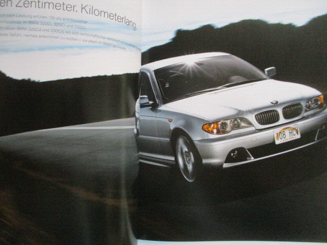 BMW 318Ci 320Ci 325Ci 330Ci 320Cd 330Cd E46 coupe 9/2003 Katalog