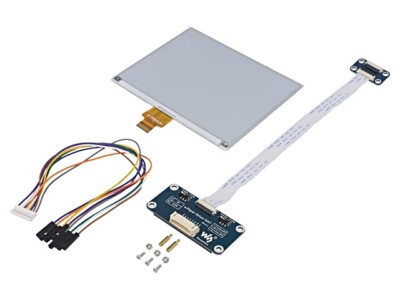 14597 Display: E-Papier 5,83'' 648x480 Abm: 125,4x99,5x1,18mm 170° WAVESHARE