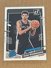 2023-24 NBA DONRUS TRUE ROOKIE CARD VICTOR WEMBANYAMA ROOKIE SPURS #220