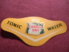 FLASCHENHALS-ETIKETTEN CANADA DRY TONIC WATER - NEU