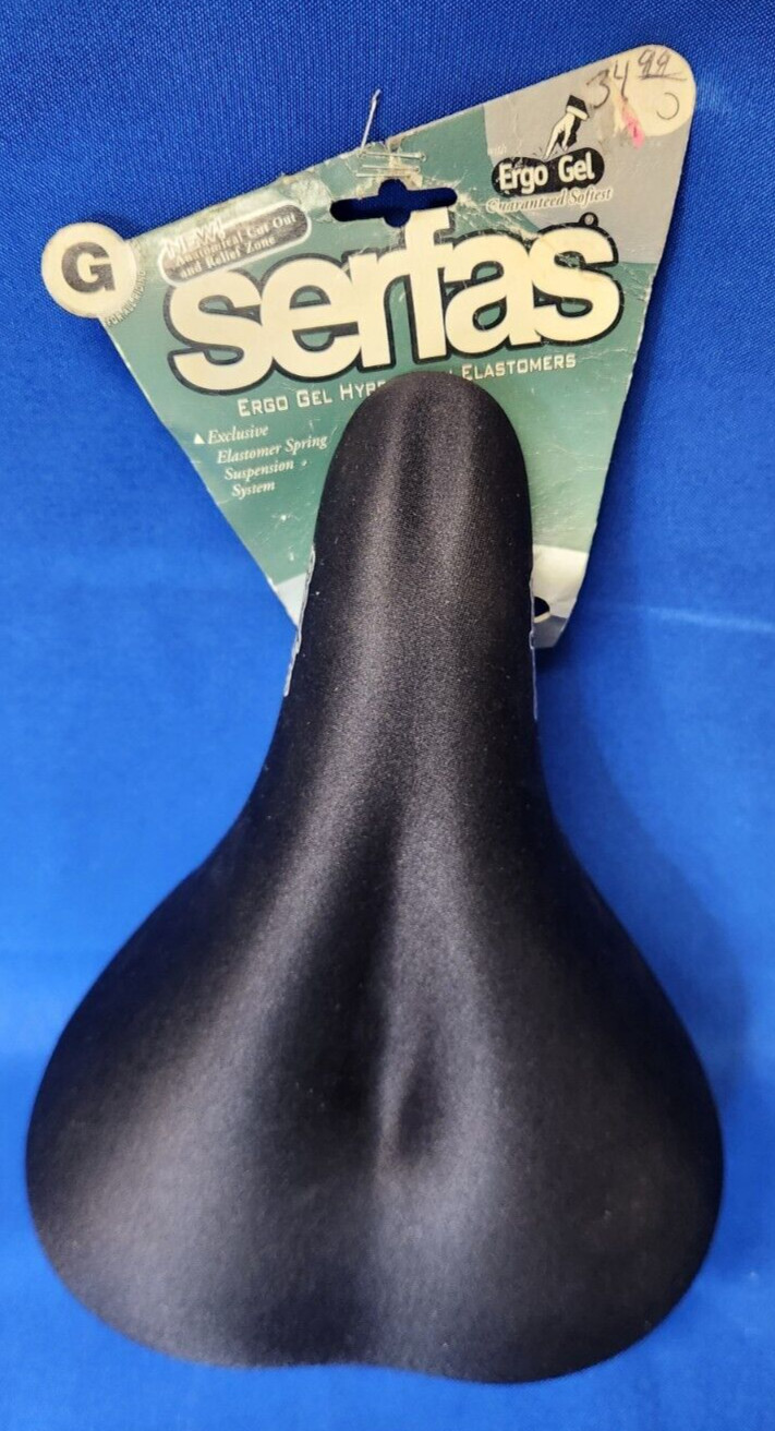 Serfas EG-8240E E-Gel Hybrid Saddle Ergo Gel NOS