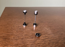 Vintage Aurora AFX Magnatraction Axles w/Five Spoke Wheels  Crown Gear