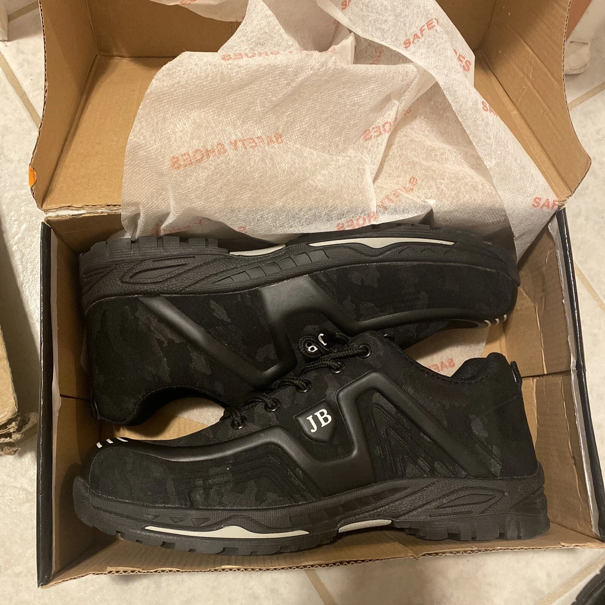 Jb steel hotsell toe shoes