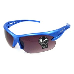 024 Cycling Polarized Sunglasses Bike Bicycle UV400 Goggles Blue with Grey Lens