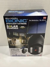Bell+Howell Bionic Spotlight Extreme 360  Motion Sensor Solar Spotlight Outdoor