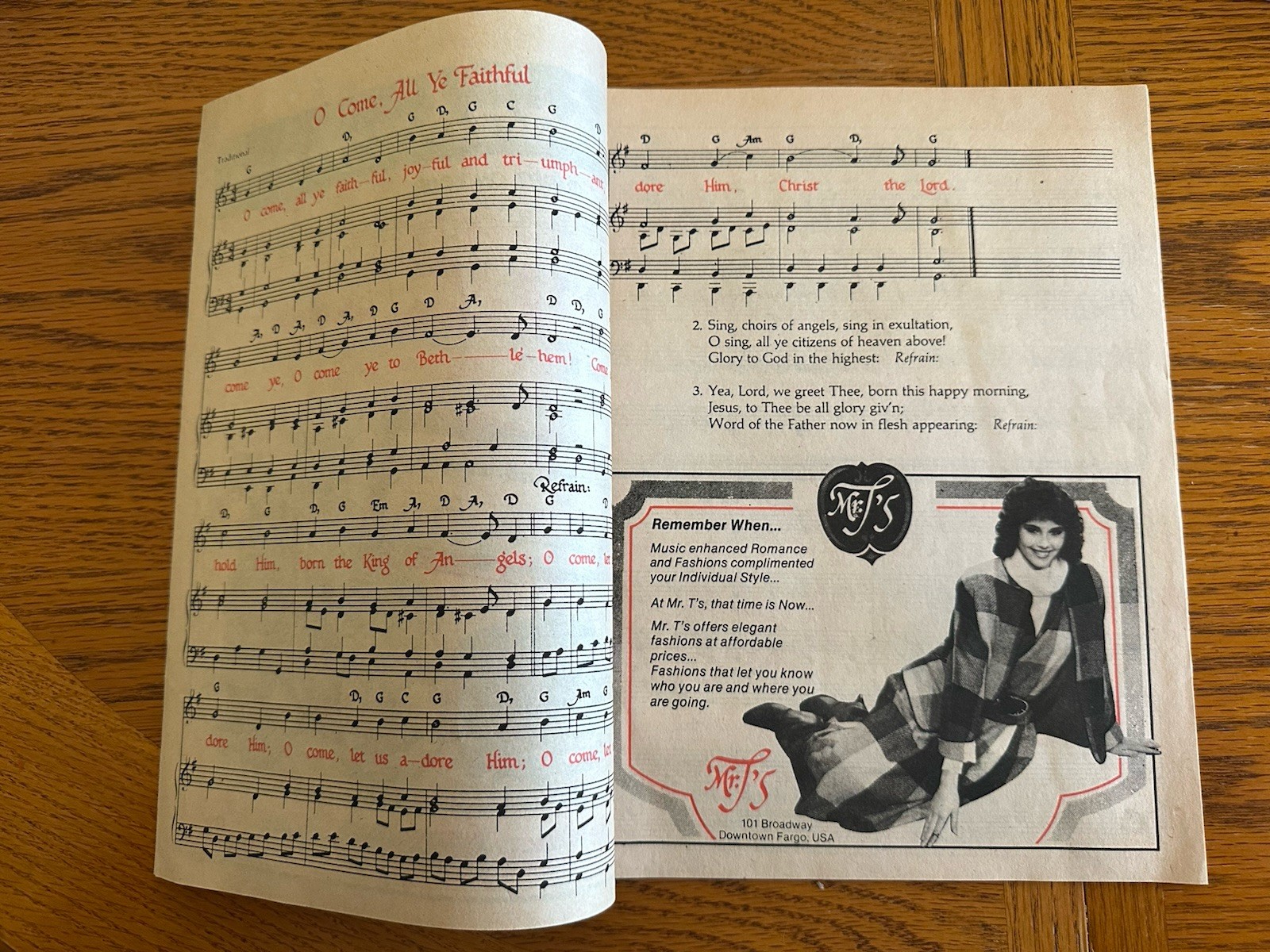 Vintage The Spirit Of Christmas Songs And Greetings Music Paperback Book